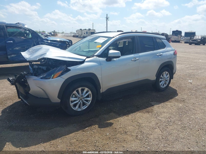2024 Toyota Corolla cross VIN 7MUCAABG5RV086142 IAAI salvage auction — REAR END, Salvage (Texas), sold $3,950 on 2026-07-15 (photo 2)