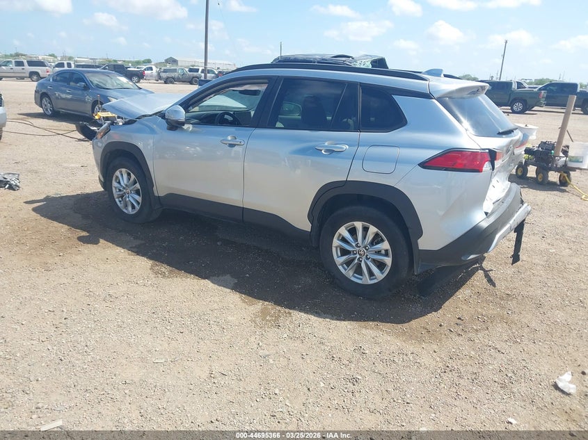2024 Toyota Corolla cross VIN 7MUCAABG5RV086142 IAAI salvage auction — REAR END, Salvage (Texas), sold $3,950 on 2026-07-15 (photo 3)
