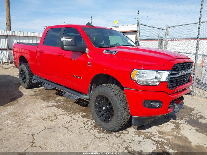 2024 Ram 2500 VIN 3C6UR5DL0RG176202 IAAI salvage auction — LEFT FRONT, Original (Texas), sold $8,900 on 2026-07-28 (photo 1)