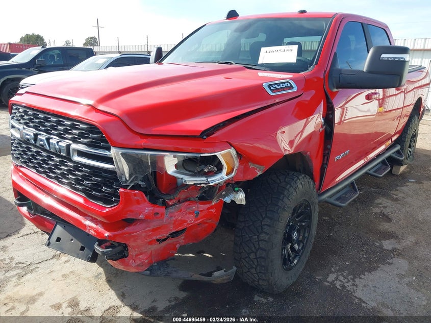 2024 Ram 2500 VIN 3C6UR5DL0RG176202 IAAI salvage auction — LEFT FRONT, Original (Texas), sold $8,900 on 2026-07-28 (photo 6)