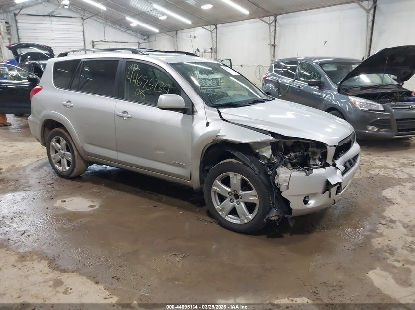 2008 Toyota Rav 4 VIN JTMBD32V386076411 IAAI salvage auction — RIGHT FRONT, Salvage (New Jersey), sold $125 on 2026-07-23 (photo 1)