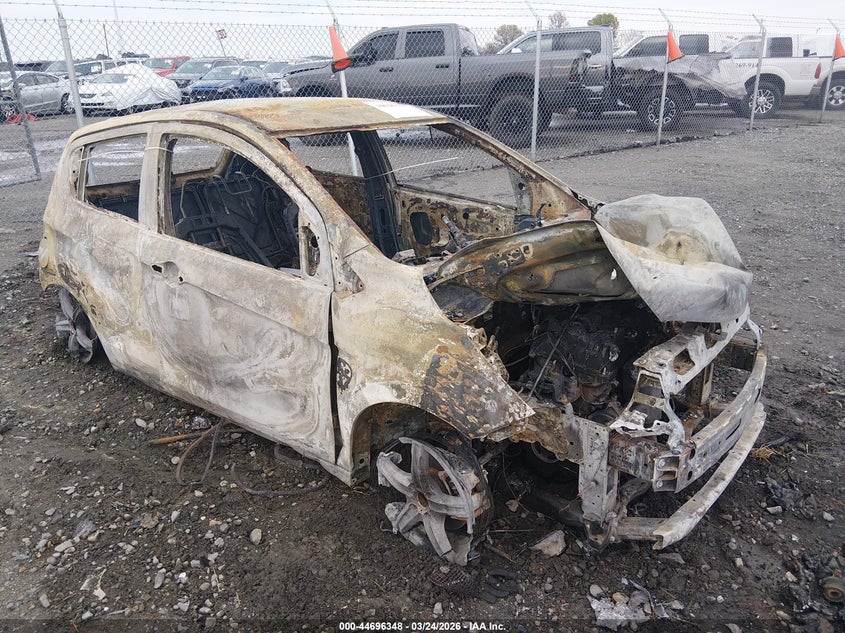 2019 Chevrolet Spark VIN KL8CB6SAXKC703695 IAAI salvage auction — ENGINE BURN, Parts Only (Arkansas), sold $25 on 2026-07-29 (photo 1)