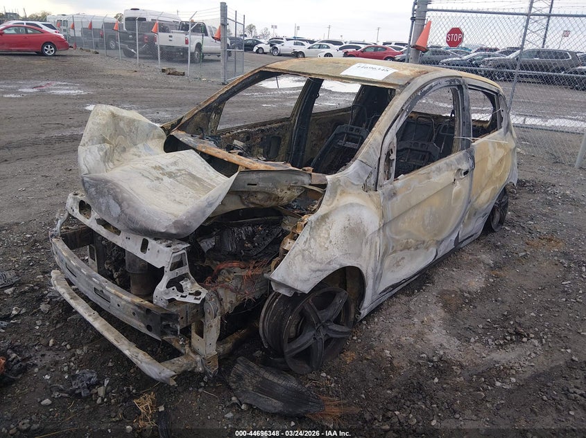 2019 Chevrolet Spark VIN KL8CB6SAXKC703695 IAAI salvage auction — ENGINE BURN, Parts Only (Arkansas), sold $25 on 2026-07-29 (photo 2)