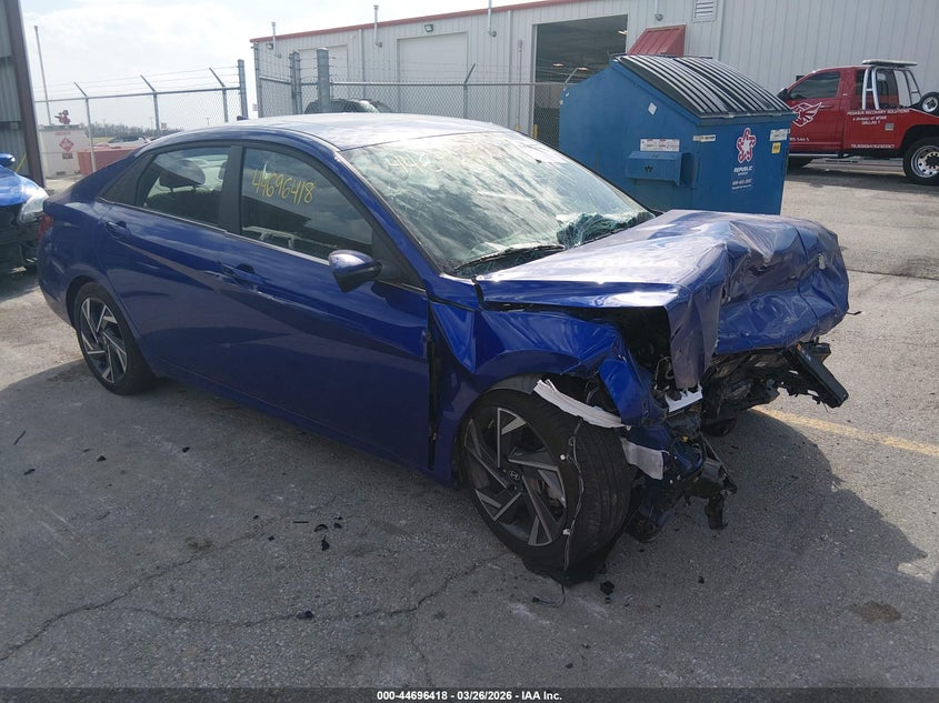 2025 Hyundai Elantra VIN KMHLS4DG8SU914249 IAAI salvage auction — FRONT END, Salvage (Missouri), sold $25 on 2026-07-16 (photo 1)