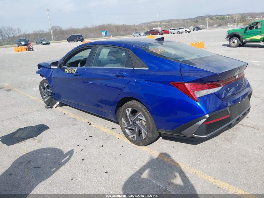 2025 Hyundai Elantra VIN KMHLS4DG8SU914249 IAAI salvage auction — FRONT END, Salvage (Missouri), sold $25 on 2026-07-16 (photo 3)