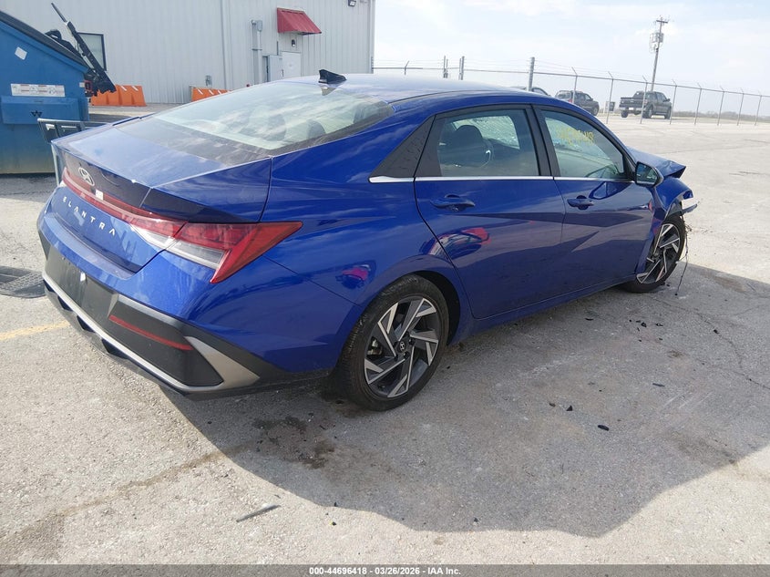 2025 Hyundai Elantra VIN KMHLS4DG8SU914249 IAAI salvage auction — FRONT END, Salvage (Missouri), sold $25 on 2026-07-16 (photo 4)