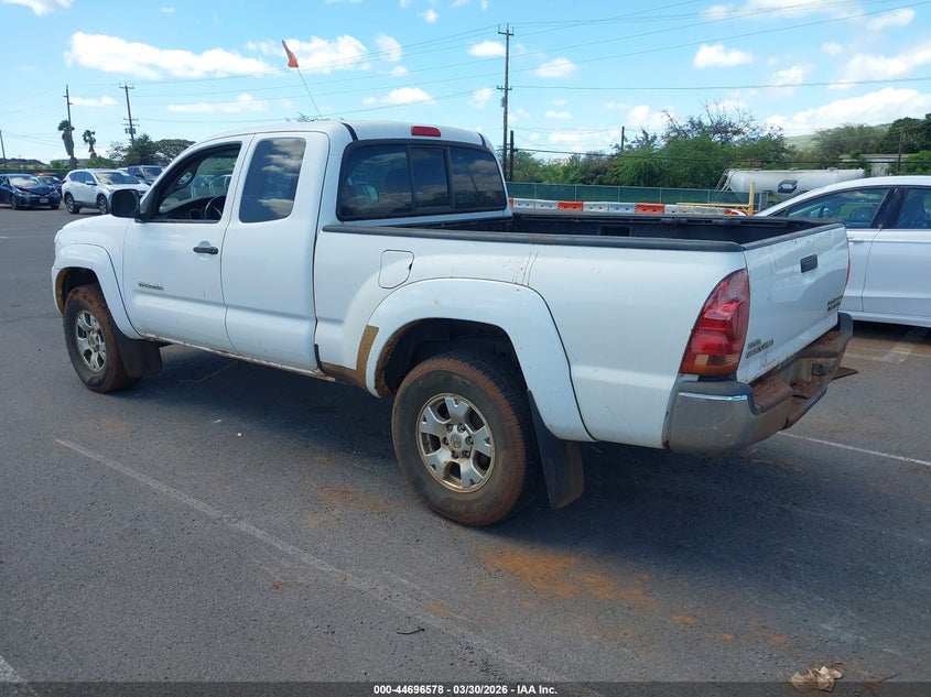 2007 Toyota Tacoma VIN 5TETU62N37Z445341 IAAI salvage auction — WATER/FLOOD, Salvage (Hawaii), sold $1,300 on 2026-07-14 (photo 3)