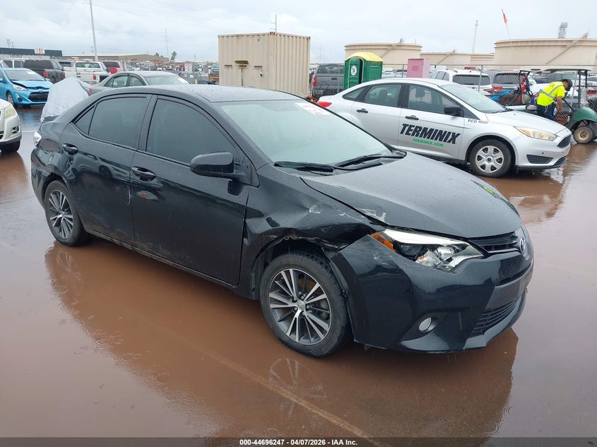2016 Toyota Corolla VIN 5YFBURHEXGP510728 IAAI salvage auction — SIDE, Salvage (Hawaii), sold $625 on 2026-07-21 (photo 1)