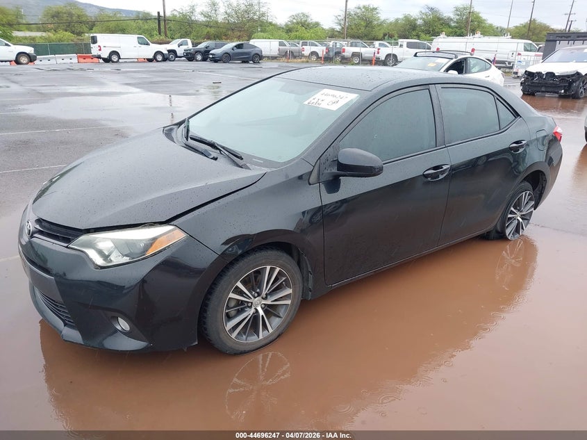 2016 Toyota Corolla VIN 5YFBURHEXGP510728 IAAI salvage auction — SIDE, Salvage (Hawaii), sold $625 on 2026-07-21 (photo 2)