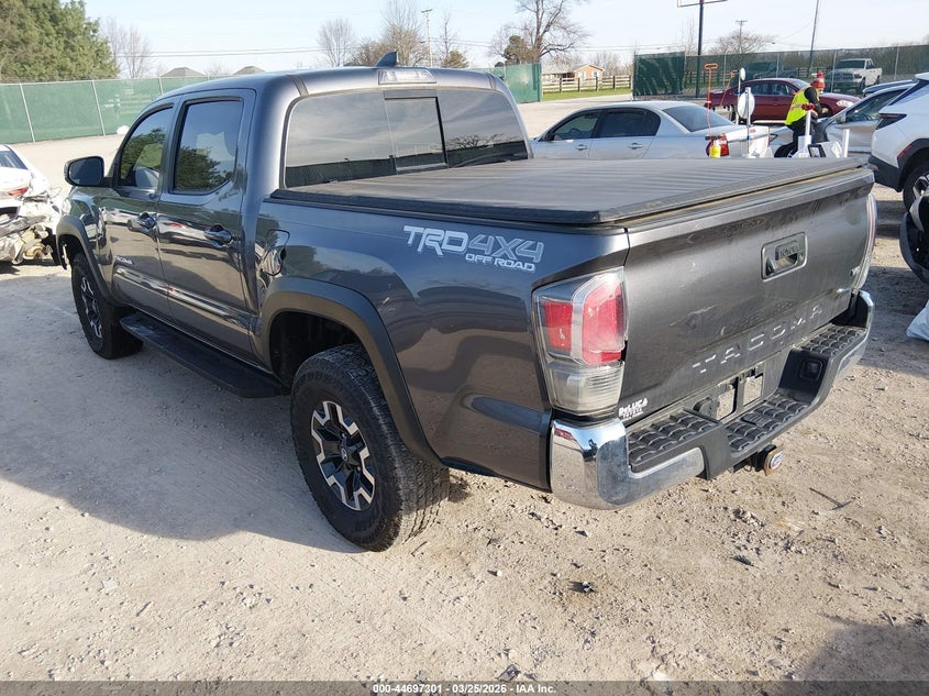 2021 Toyota Tacoma VIN 5TFCZ5AN0MX272846 IAAI salvage auction — FRONT END, Wait Title, sold $10,400 on 2026-07-29 (photo 3)