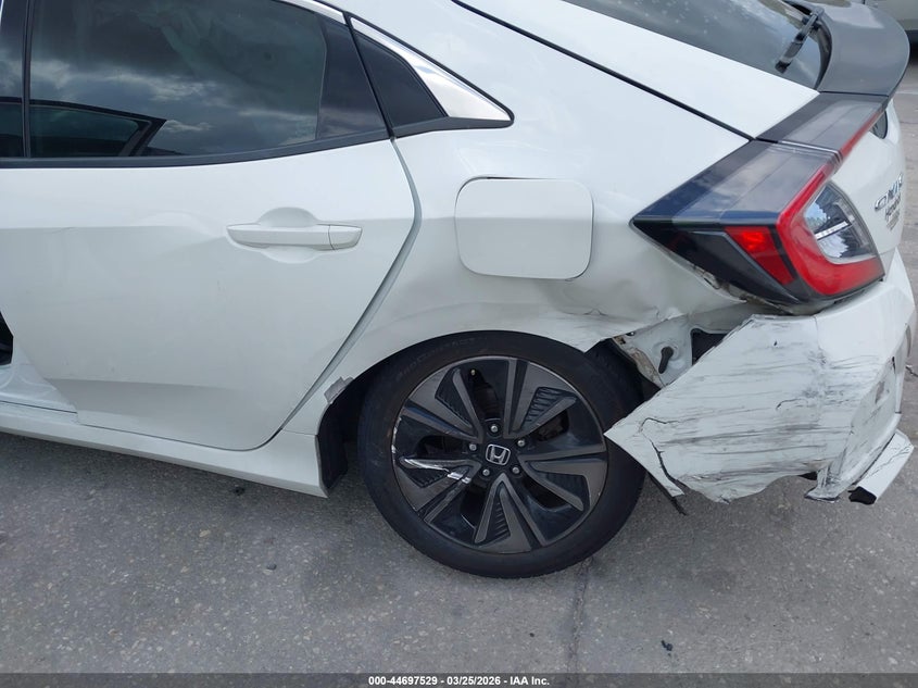 2018 Honda Civic VIN SHHFK7H58JU222977 IAAI salvage auction — LEFT REAR, Wait Title, sold $3,525 on 2026-07-08 (photo 6)