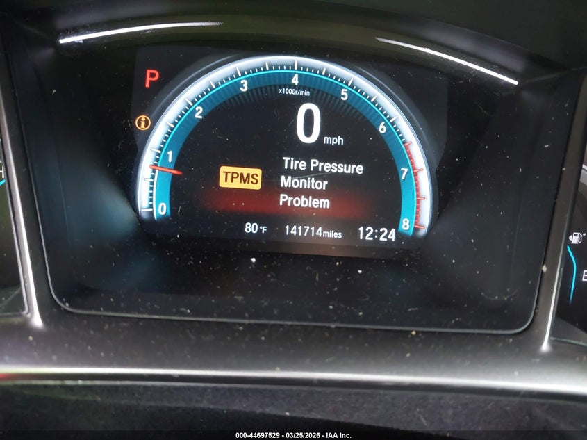 2018 Honda Civic VIN SHHFK7H58JU222977 IAAI salvage auction — LEFT REAR, Wait Title, sold $3,525 on 2026-07-08 (photo 7)