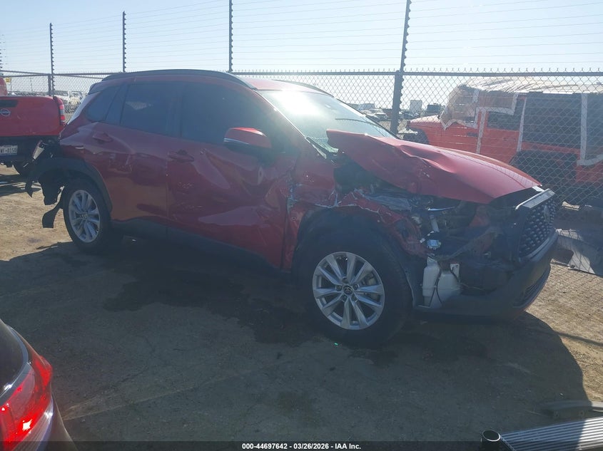 2022 Toyota Corolla cross VIN 7MUCAAAG8NV013892 IAAI salvage auction — FRONT & REAR, Wait Title, sold $2,325 on 2026-07-14 (photo 1)