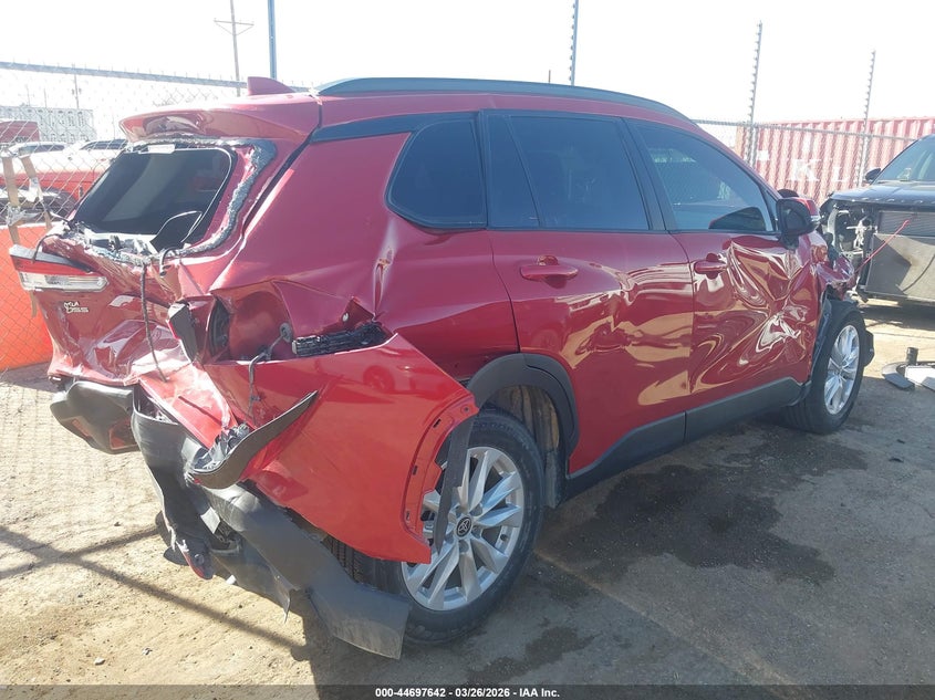 2022 Toyota Corolla cross VIN 7MUCAAAG8NV013892 IAAI salvage auction — FRONT & REAR, Wait Title, sold $2,325 on 2026-07-14 (photo 4)