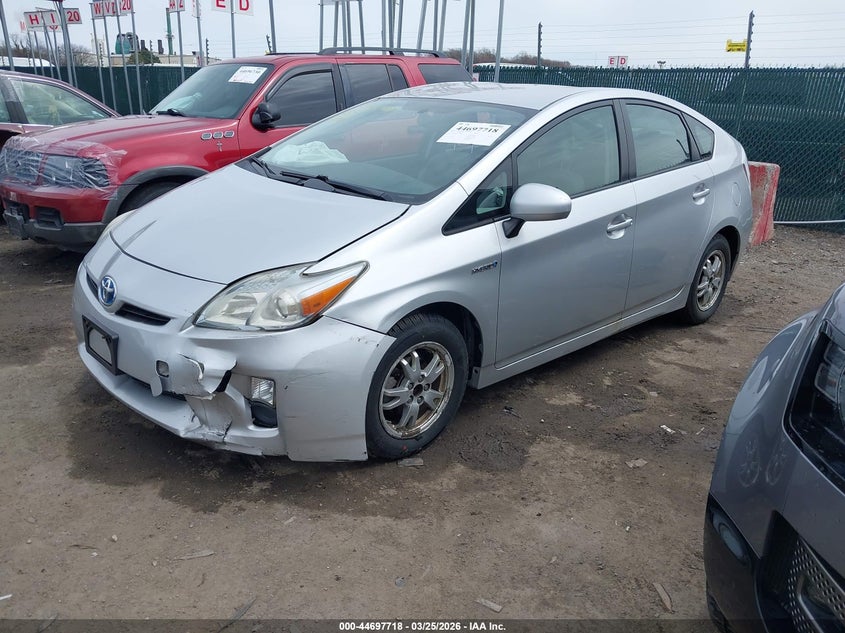 2010 Toyota Prius VIN JTDKN3DU4A0109135 IAAI salvage auction — FRONT END, Salvage - Greater Than 75% (Maryland), sold $1,050 on 2026-07-30 (photo 2)
