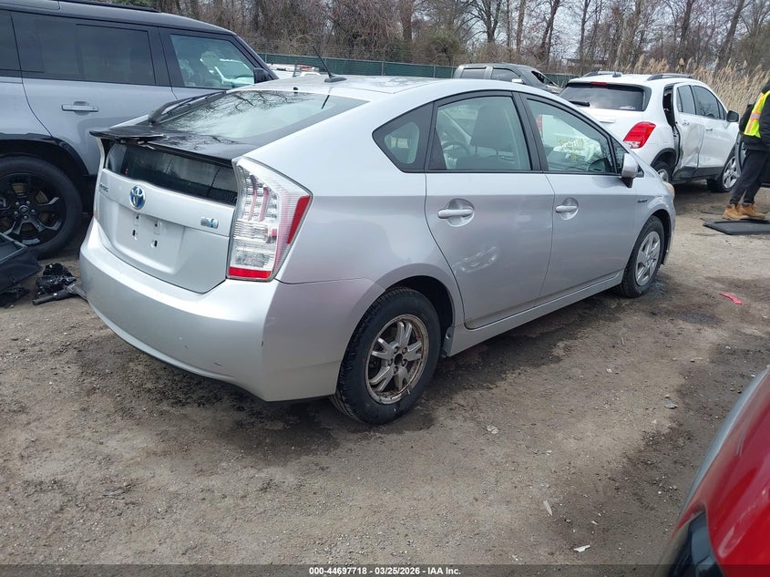 2010 Toyota Prius VIN JTDKN3DU4A0109135 IAAI salvage auction — FRONT END, Salvage - Greater Than 75% (Maryland), sold $1,050 on 2026-07-30 (photo 4)