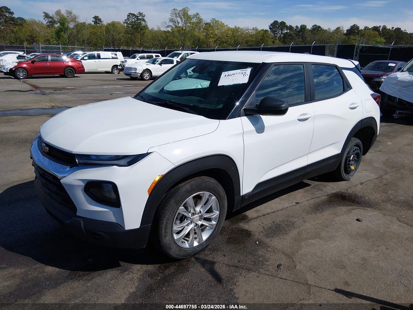 2023 Chevrolet Trailblazer VIN KL79MMS25PB079937 IAAI salvage auction — REAR END, Salvage (South Carolina), sold $4,100 on 2026-07-15 (photo 2)