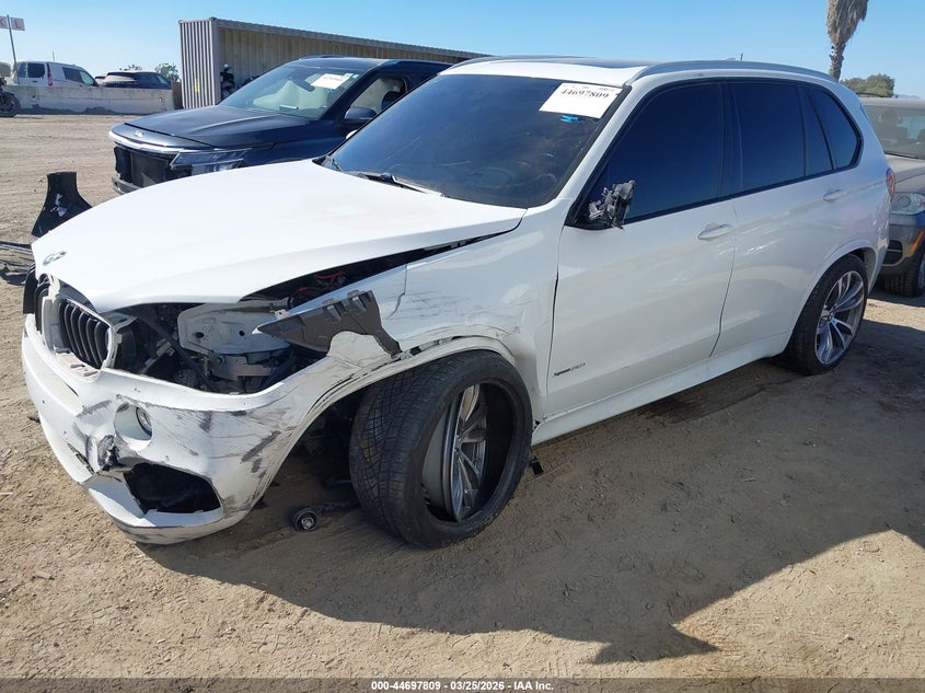 2018 BMW X5 VIN 5UXKR0C50JL075270 IAAI salvage auction — LEFT FRONT, Wait Title, sold $9,200 on 2026-07-15 (photo 2)