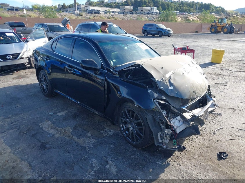 2007 Lexus Is 250 VIN JTHBK262175026643 IAAI salvage auction — FRONT END, Salvage (California), sold $275 on 2026-07-15 (photo 1)