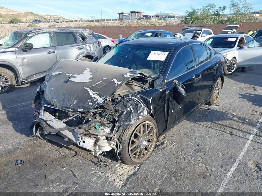 2007 Lexus Is 250 VIN JTHBK262175026643 IAAI salvage auction — FRONT END, Salvage (California), sold $275 on 2026-07-15 (photo 2)