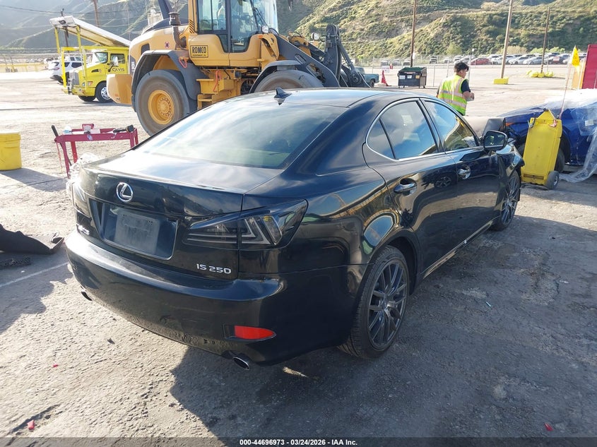 2007 Lexus Is 250 VIN JTHBK262175026643 IAAI salvage auction — FRONT END, Salvage (California), sold $275 on 2026-07-15 (photo 4)