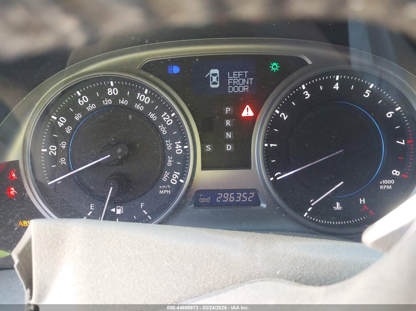 2007 Lexus Is 250 VIN JTHBK262175026643 IAAI salvage auction — FRONT END, Salvage (California), sold $275 on 2026-07-15 (photo 7)