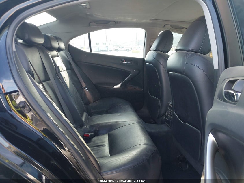 2007 Lexus Is 250 VIN JTHBK262175026643 IAAI salvage auction — FRONT END, Salvage (California), sold $275 on 2026-07-15 (photo 8)