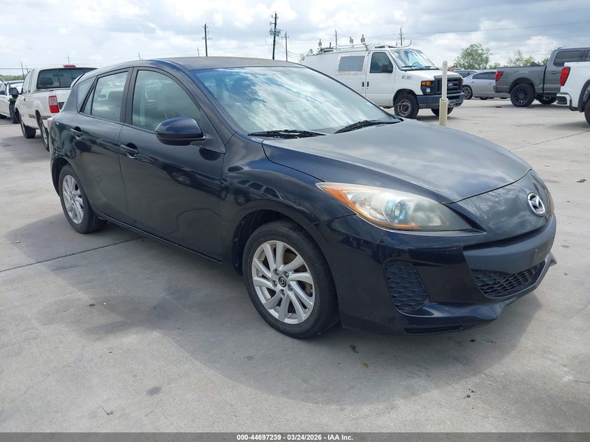 2013 Mazda 3 VIN JM1BL1L77D1708146 IAAI salvage auction — NORMAL WEAR, Original (Texas), sold $650 on 2026-07-17 (photo 1)