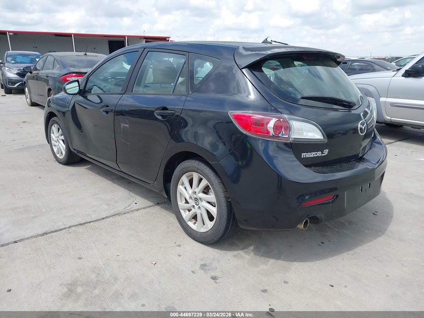 2013 Mazda 3 VIN JM1BL1L77D1708146 IAAI salvage auction — NORMAL WEAR, Original (Texas), sold $650 on 2026-07-17 (photo 3)