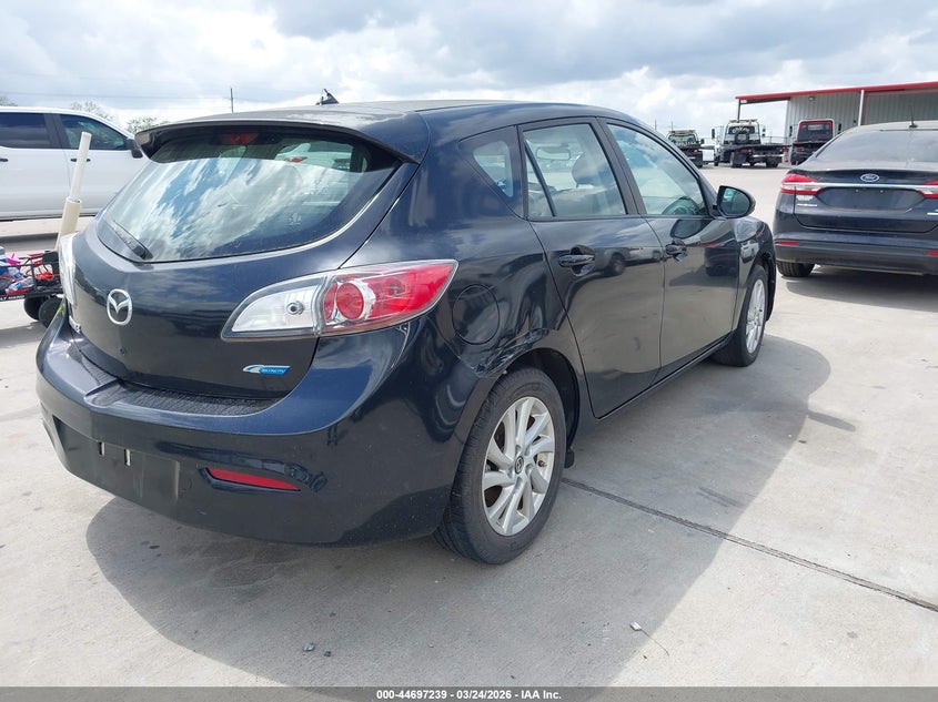 2013 Mazda 3 VIN JM1BL1L77D1708146 IAAI salvage auction — NORMAL WEAR, Original (Texas), sold $650 on 2026-07-17 (photo 4)