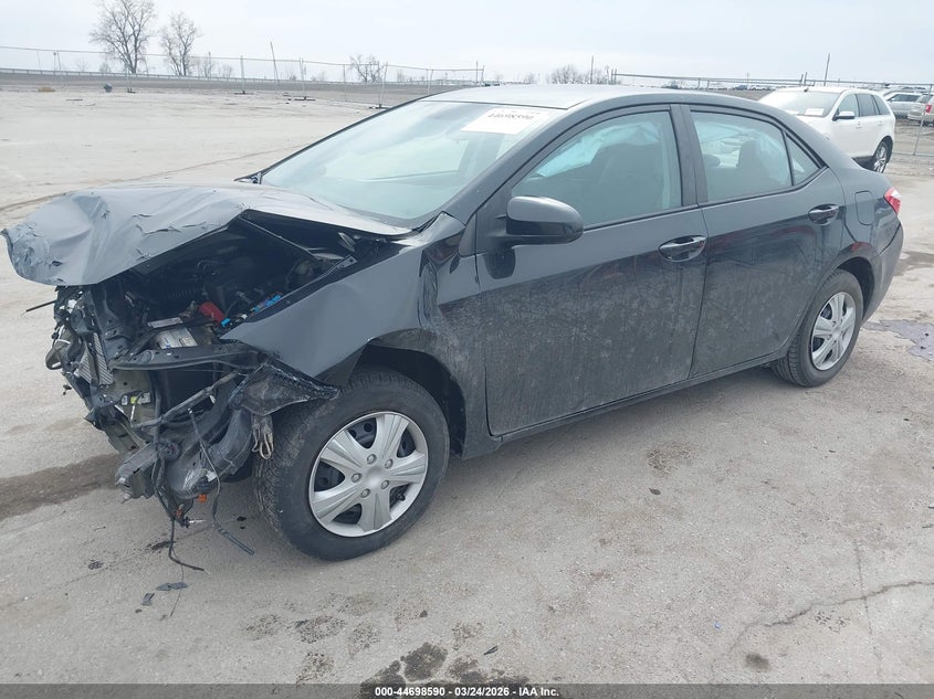 2016 Toyota Corolla VIN 5YFBURHE0GP529367 IAAI salvage auction — FRONT END, Wait Title, sold $925 on 2026-08-21 (photo 2)