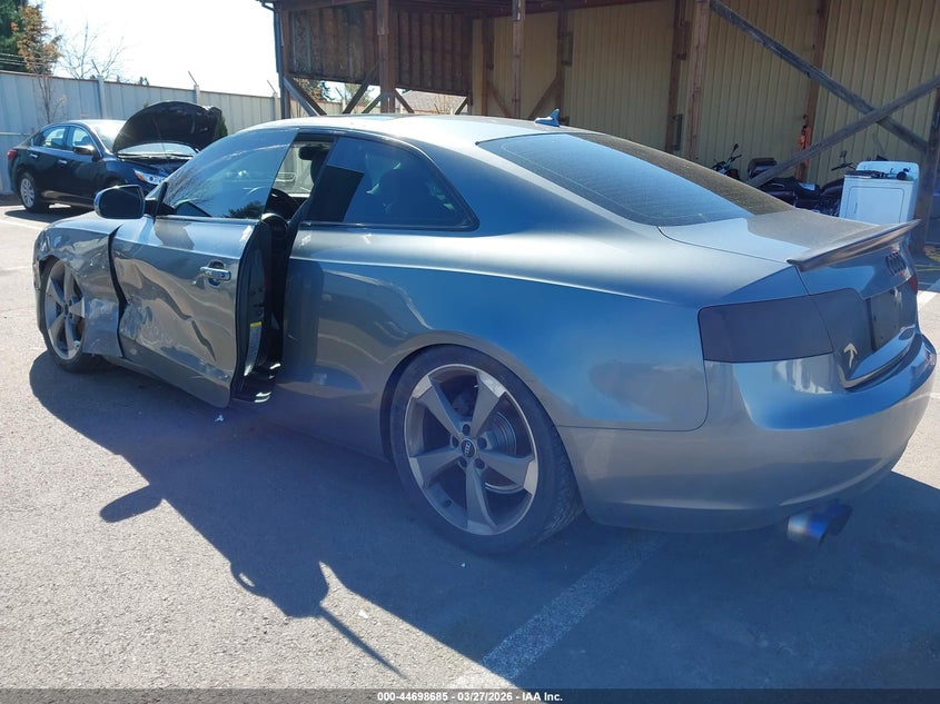 2013 Audi A5 VIN WAULFAFR5DA010155 IAAI salvage auction — LEFT SIDE, Salvage (Oregon), sold $1,425 on 2026-07-14 (photo 3)