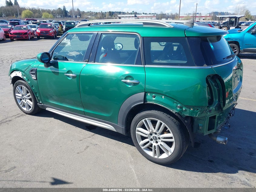 2022 Mini Countryman VIN WMZ23BR06N3N68371 IAAI salvage auction — FRONT END, Salvage (Oregon), sold $5,850 on 2026-07-09 (photo 3)