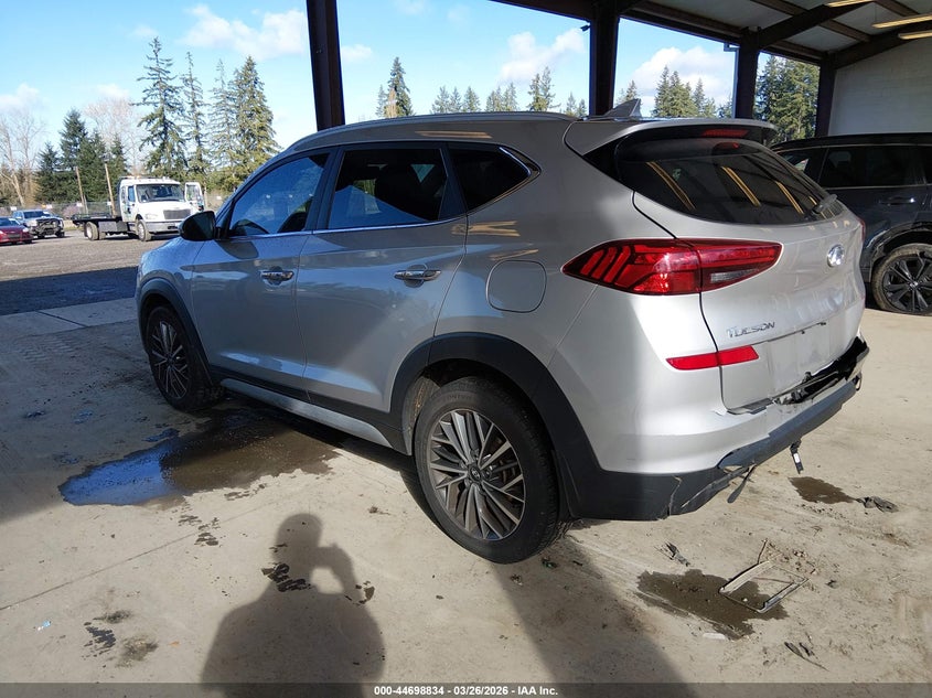 2020 Hyundai Tucson VIN KM8J33AL7LU220265 IAAI salvage auction — REAR END, Wait Title, sold $4,475 on 2026-07-24 (photo 3)