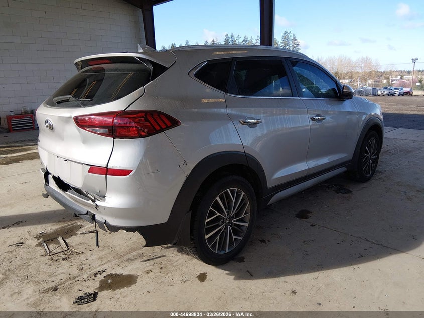 2020 Hyundai Tucson VIN KM8J33AL7LU220265 IAAI salvage auction — REAR END, Wait Title, sold $4,475 on 2026-07-24 (photo 4)