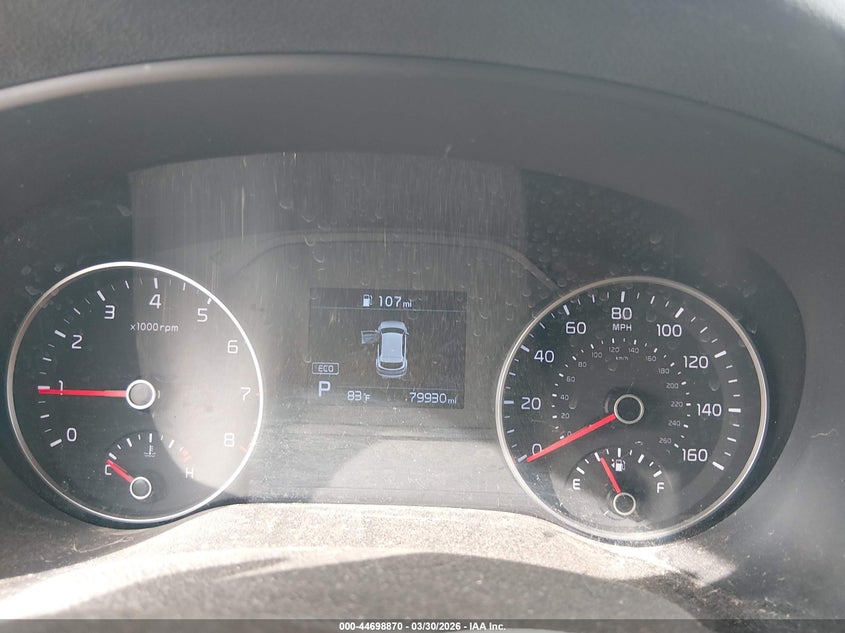 2020 Kia Sportage VIN KNDP63AC2L7687615 IAAI salvage auction — RIGHT SIDE, Clear (New Mexico), sold $4,100 on 2026-07-13 (photo 7)