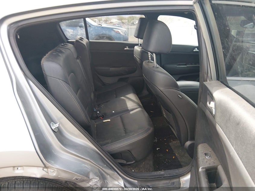 2020 Kia Sportage VIN KNDP63AC2L7687615 IAAI salvage auction — RIGHT SIDE, Clear (New Mexico), sold $4,100 on 2026-07-13 (photo 8)