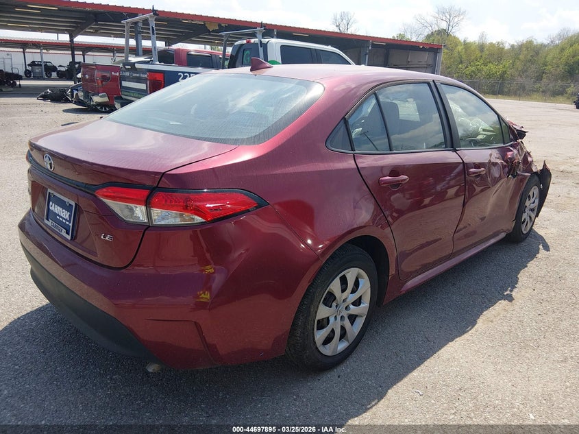 2023 Toyota Corolla VIN 5YFB4MDE5PP066537 IAAI salvage auction — RIGHT FRONT, Salvage (Alabama), sold $3,650 on 2026-07-07 (photo 4)