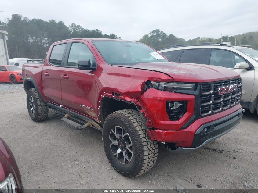 2024 Gmc Canyon VIN 1GTP6EEK9R1163354 IAAI salvage auction — LEFT & RIGHT, Wait Title, sold $18,200 on 2026-09-09 (photo 1)