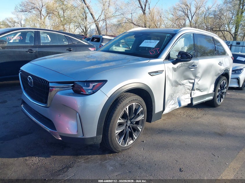 2024 Mazda Cx-90 VIN JM3KKDHA3R1136984 IAAI salvage auction — LEFT SIDE, Salvage (Utah), sold $11,500 on 2026-07-24 (photo 2)