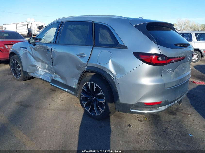 2024 Mazda Cx-90 VIN JM3KKDHA3R1136984 IAAI salvage auction — LEFT SIDE, Salvage (Utah), sold $11,500 on 2026-07-24 (photo 3)