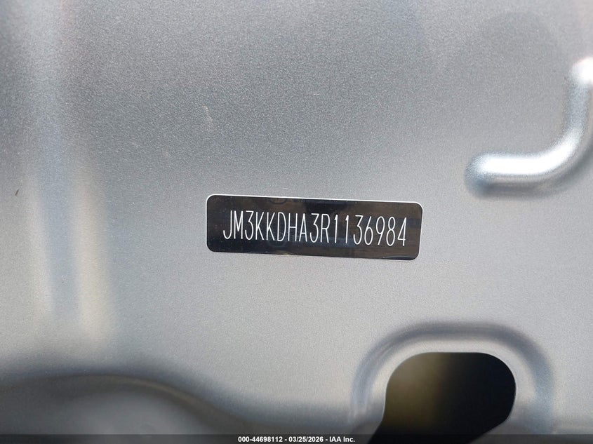 2024 Mazda Cx-90 VIN JM3KKDHA3R1136984 IAAI salvage auction — LEFT SIDE, Salvage (Utah), sold $11,500 on 2026-07-24 (photo 9)