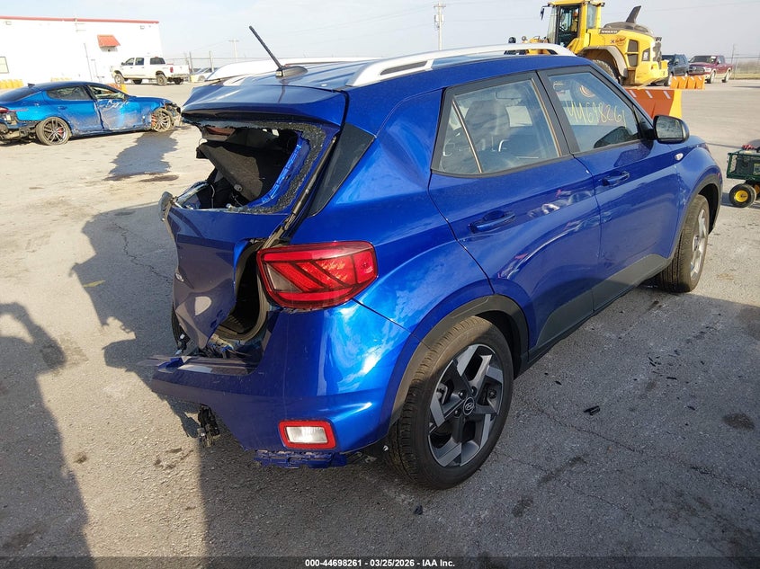 2025 Hyundai Venue VIN KMHRC8A3XSU416229 IAAI salvage auction — LEFT REAR, Salvage (Missouri), sold $4,600 on 2026-07-16 (photo 4)