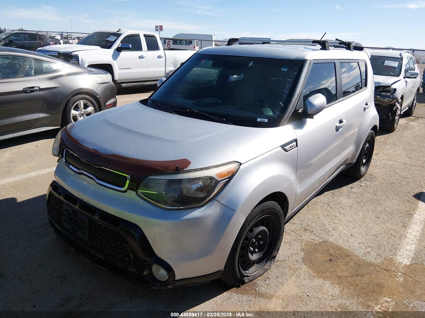 2016 Kia Soul VIN KNDJN2A25G7822151 IAAI salvage auction — FRONT END, Salvage (New Mexico), sold $675 on 2026-07-22 (photo 2)