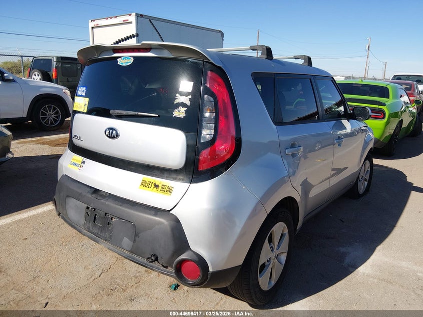 2016 Kia Soul VIN KNDJN2A25G7822151 IAAI salvage auction — FRONT END, Salvage (New Mexico), sold $675 on 2026-07-22 (photo 4)
