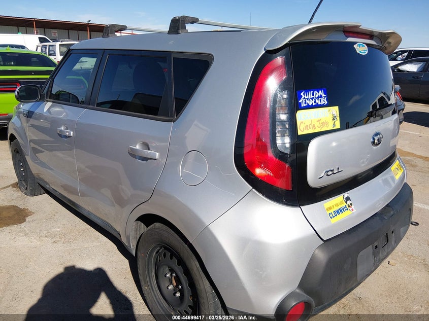 2016 Kia Soul VIN KNDJN2A25G7822151 IAAI salvage auction — FRONT END, Salvage (New Mexico), sold $675 on 2026-07-22 (photo 6)
