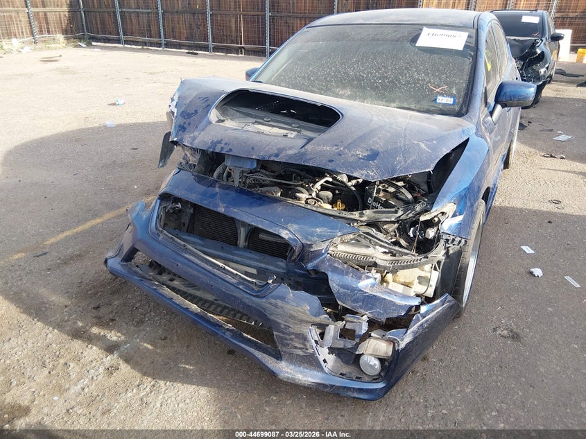 2015 Subaru Wrx VIN JF1VA1A60F9835599 IAAI salvage auction — FRONT & REAR, Salvage (New Mexico), sold $2,150 on 2026-07-07 (photo 6)
