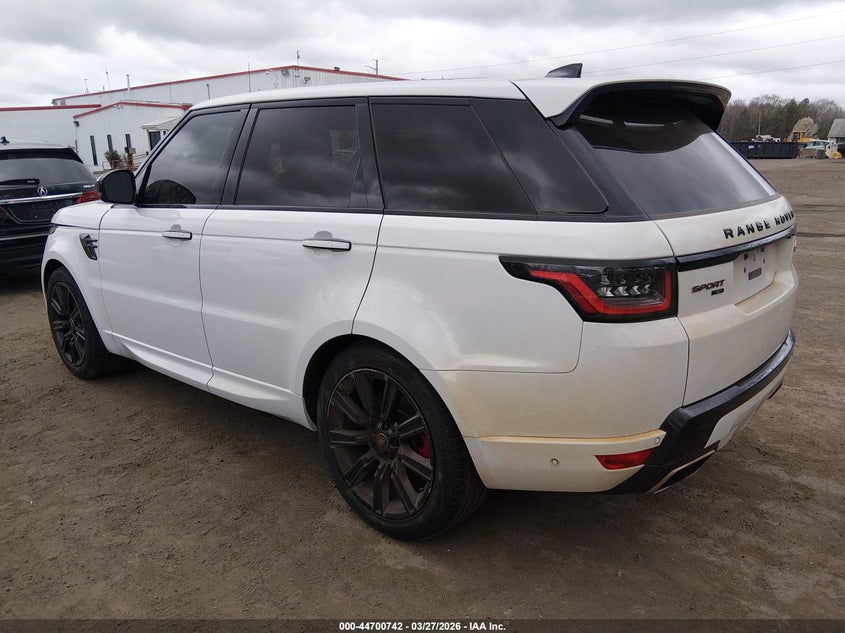 2020 Land rover Range rover sport VIN SALWS2RU0LA883336 IAAI salvage auction — FRONT END, Salvage - Greater Than 75% (Maryland), sold $10,600 on 2026-07-15 (photo 3)