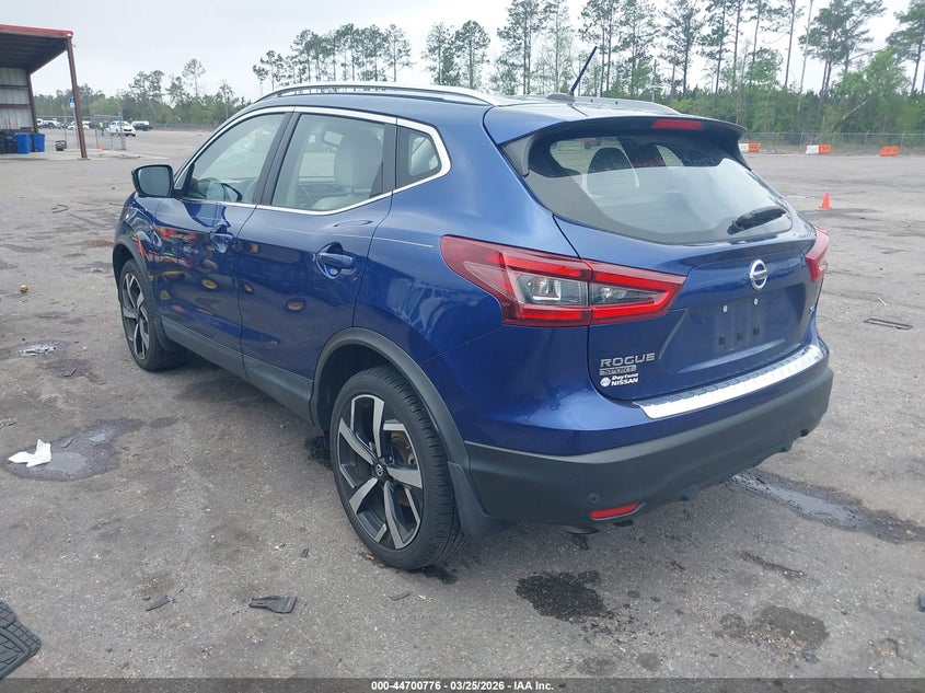 2020 Nissan Rogue VIN JN1BJ1CV5LW256108 IAAI salvage auction — REAR END, Wait Title, sold $5,300 on 2026-07-19 (photo 3)