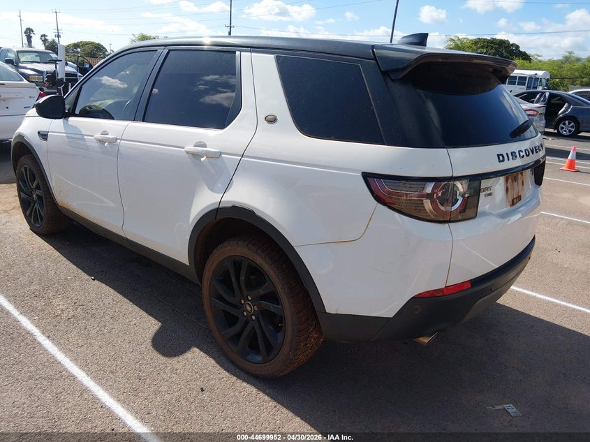 2017 Land rover Discovery sport VIN SALCR2BG5HH649162 IAAI salvage auction — WATER/FLOOD, Salvage (Hawaii), sold $125 on 2026-07-28 (photo 3)